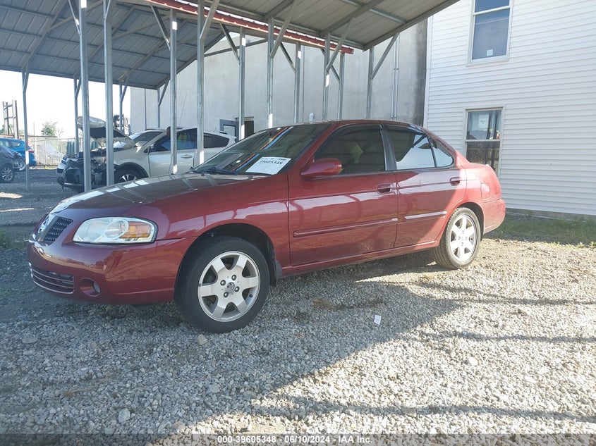 2004 Nissan Sentra 1.8S VIN: 3N1CB51D44L891153 Lot: 39605348