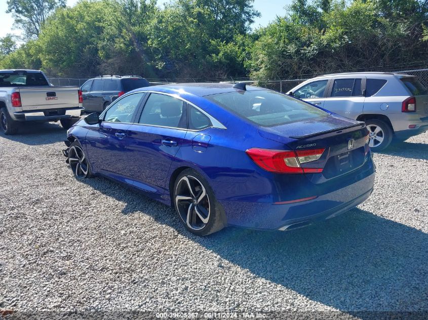 2022 Honda Accord Sport Special Edition VIN: 1HGCV1F41NA054795 Lot: 39605367