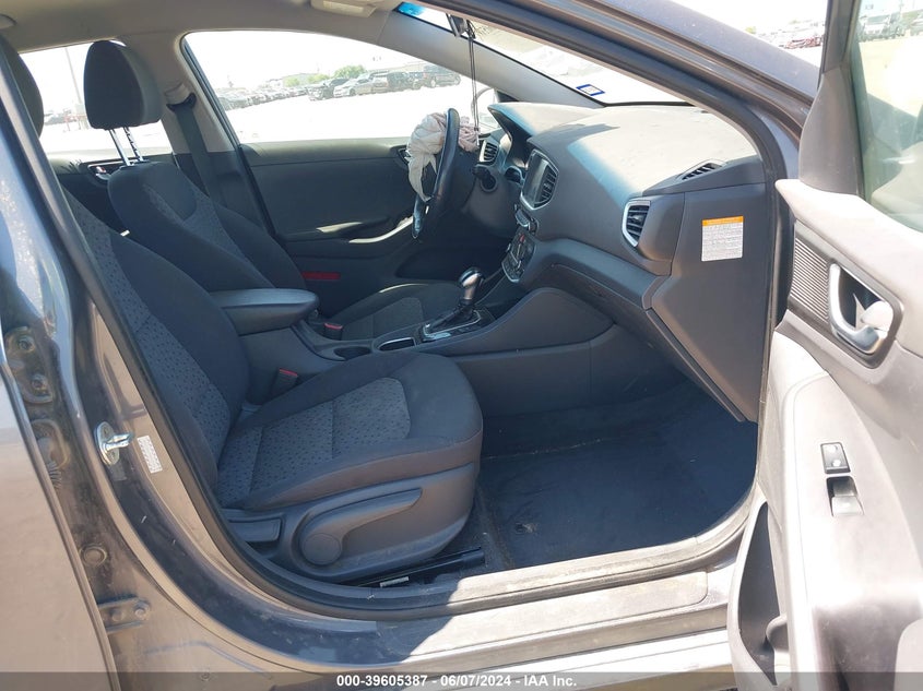 2017 Hyundai Ioniq Hybrid Sel VIN: KMHC75LC5HU020482 Lot: 39605387