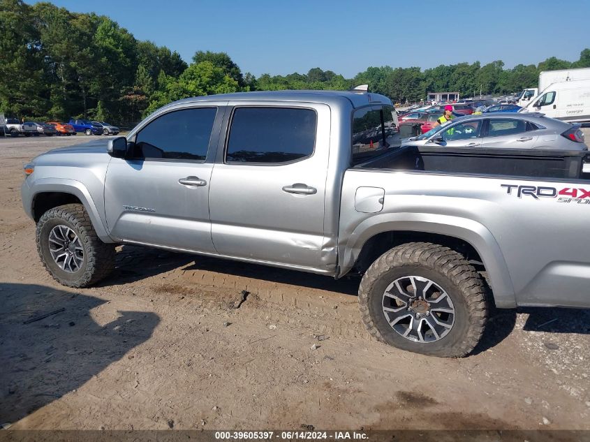 2022 Toyota Tacoma Trd Sport VIN: 3TYCZ5AN7NT058156 Lot: 39605397