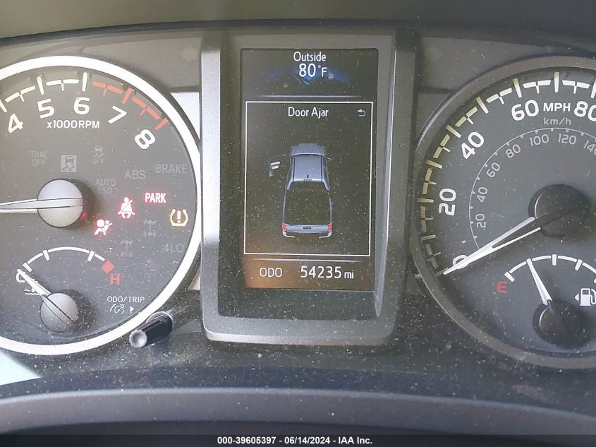 2022 Toyota Tacoma Trd Sport VIN: 3TYCZ5AN7NT058156 Lot: 39605397