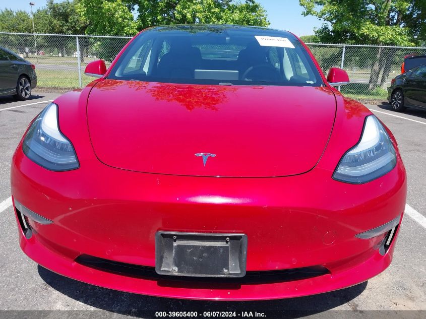 2020 Tesla Model 3 Standard Range Plus Rear-Wheel Drive/Standard Range Rear-Wheel Drive VIN: 5YJ3E1EA7LF629721 Lot: 39605400