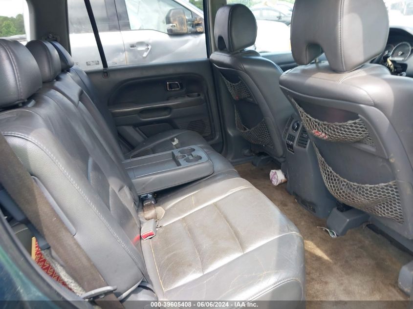 2006 Honda Pilot Ex-L VIN: 5FNYF28636B041562 Lot: 39605408