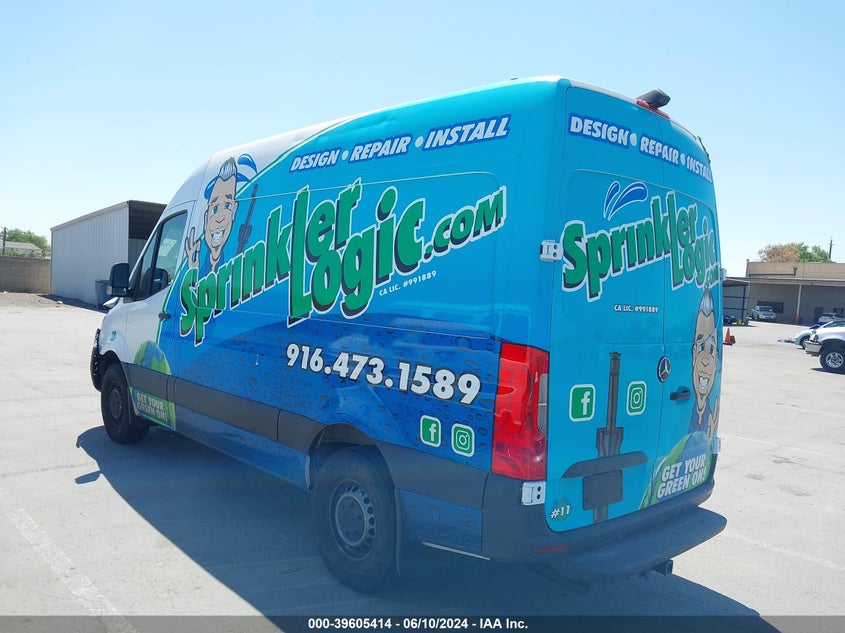 2023 Mercedes-Benz Sprinter 2500 Standard Roof 4-Cyl Gas VIN: W1Y40BHY3PT150597 Lot: 39605414