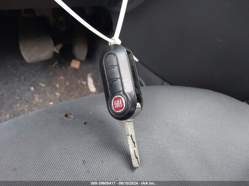 2012 Fiat 500 Pop VIN: 3C3CFFAR9CT285191 Lot: 39605417