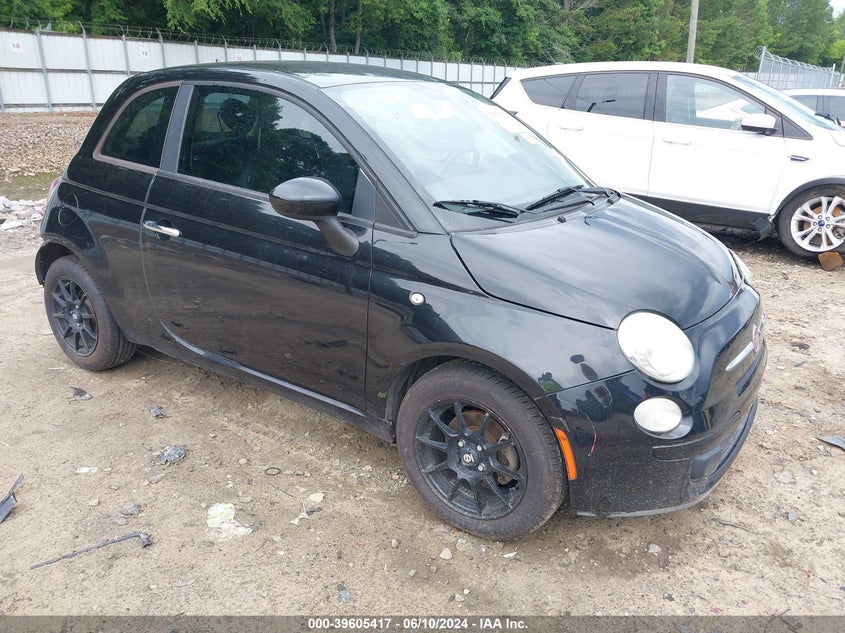 2012 Fiat 500 Pop VIN: 3C3CFFAR9CT285191 Lot: 39605417