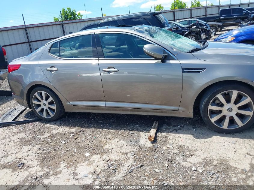 2013 Kia Optima Sx VIN: 5XXGR4A69DG236987 Lot: 39605418