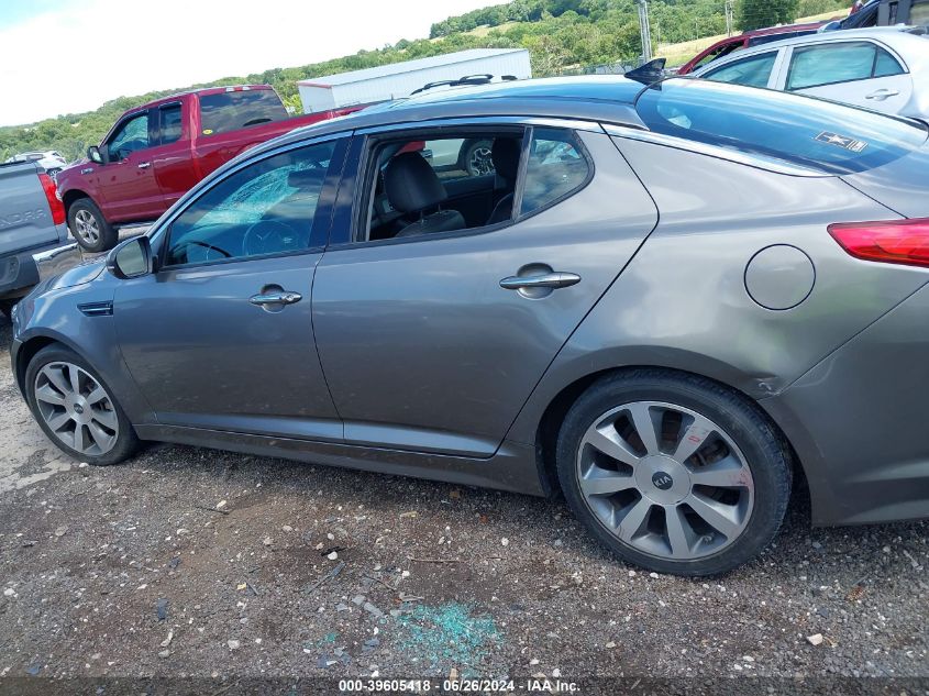 2013 Kia Optima Sx VIN: 5XXGR4A69DG236987 Lot: 39605418