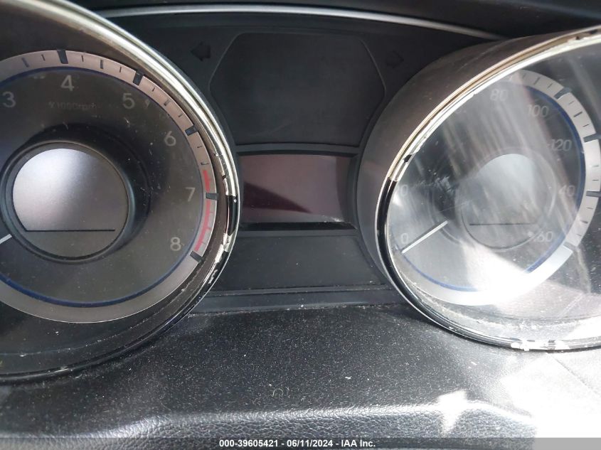 2013 Hyundai Sonata Gls VIN: 5NPEB4ACXDH672589 Lot: 39605421