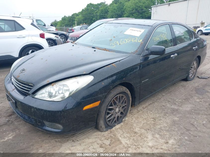 2004 Lexus Es 330 VIN: JTHBA30G445054011 Lot: 39605426