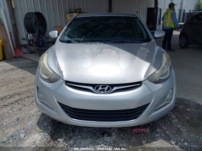 2014 Hyundai Elantra Se VIN: KMHDH4AE1EU107551 Lot: 39605433