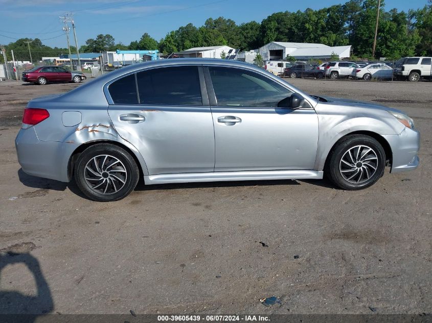 2013 Subaru Legacy 2.5I VIN: 4S3BMBA65D3008031 Lot: 39605439