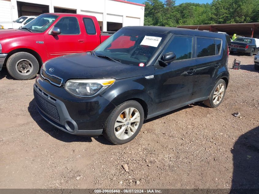 2015 Kia Soul + VIN: KNDJP3A59F7784531 Lot: 39605468