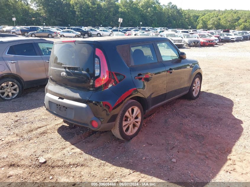 2015 Kia Soul + VIN: KNDJP3A59F7784531 Lot: 39605468