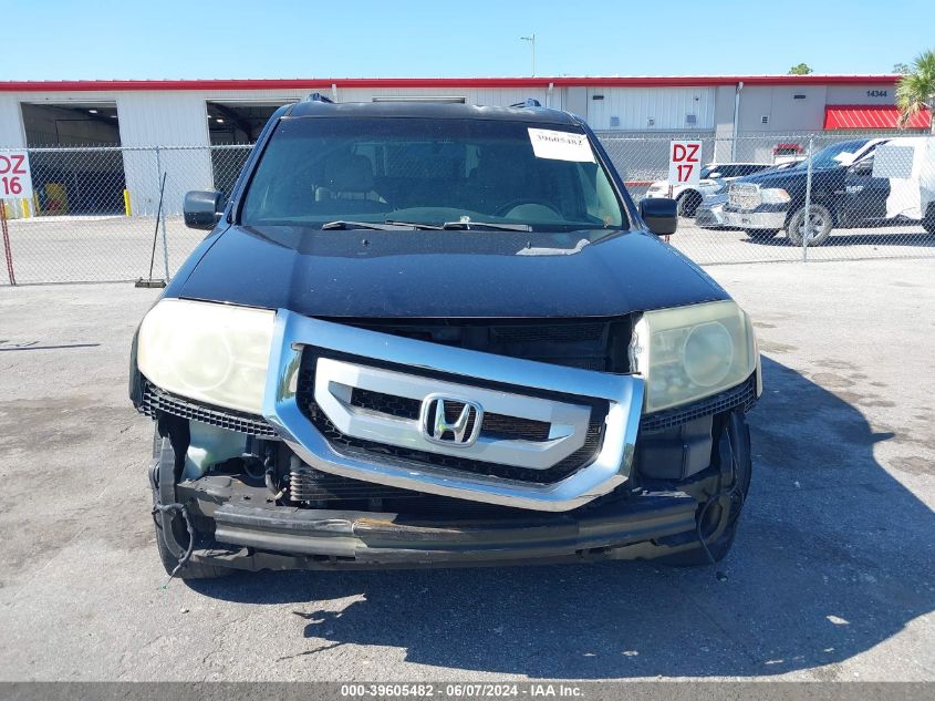 2009 Honda Pilot Ex-L VIN: 5FNYF38659B025745 Lot: 39605482