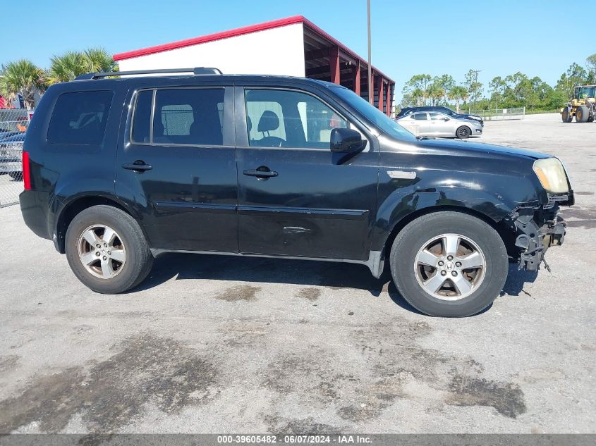 2009 Honda Pilot Ex-L VIN: 5FNYF38659B025745 Lot: 39605482