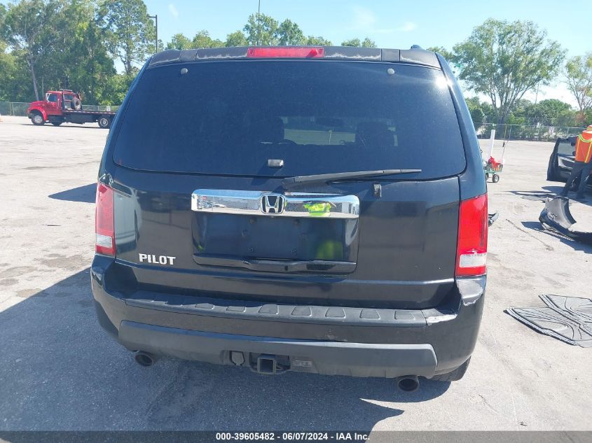 2009 Honda Pilot Ex-L VIN: 5FNYF38659B025745 Lot: 39605482