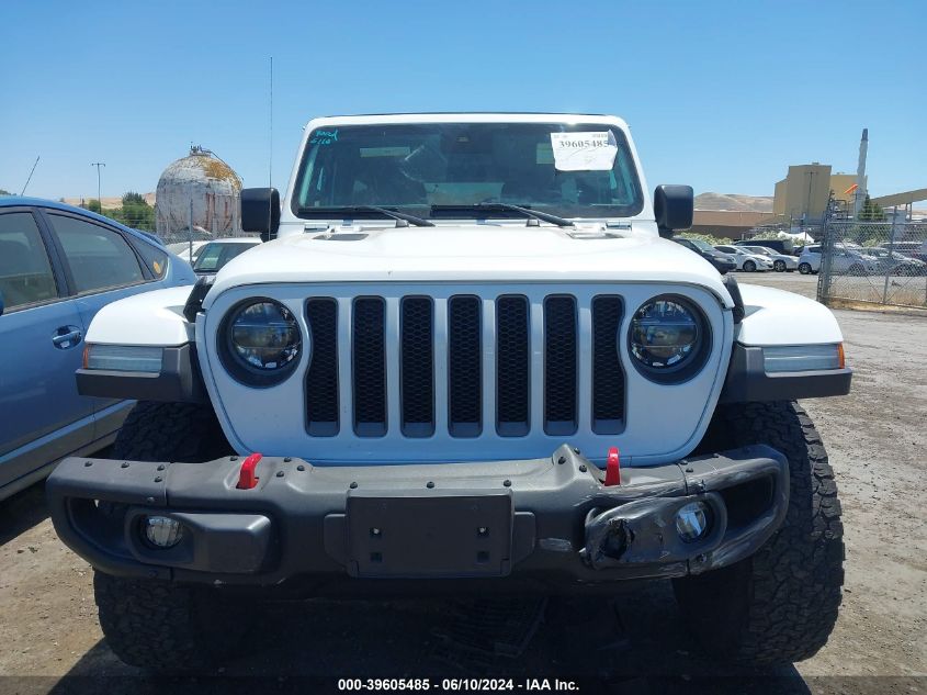 2020 Jeep Wrangler Unlimited Rubicon 4X4 VIN: 1C4HJXFN2LW133839 Lot: 39605485