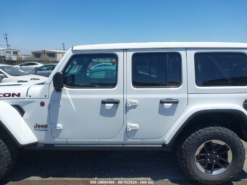 2020 Jeep Wrangler Unlimited Rubicon 4X4 VIN: 1C4HJXFN2LW133839 Lot: 39605485