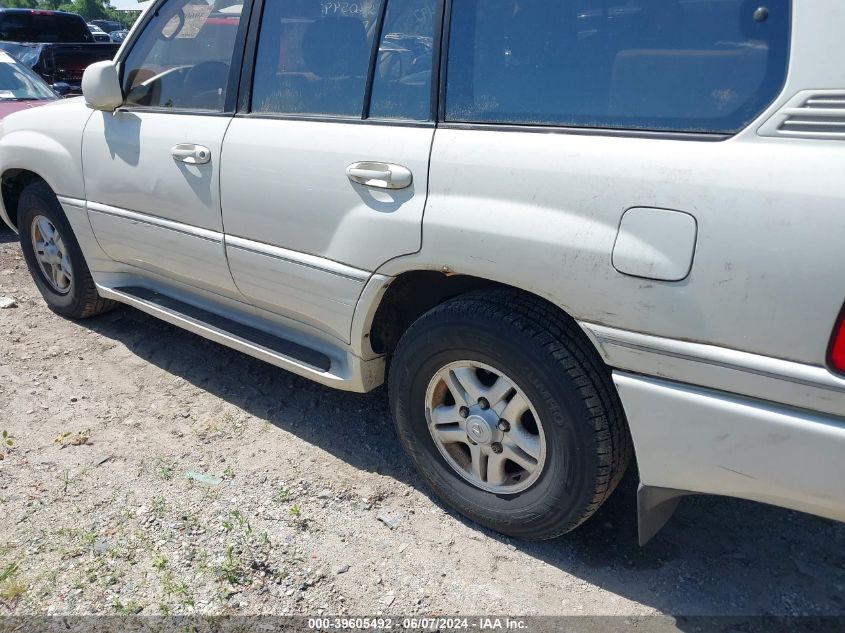 1999 Lexus Lx 470 VIN: JT6HT00W5X0028330 Lot: 39605492