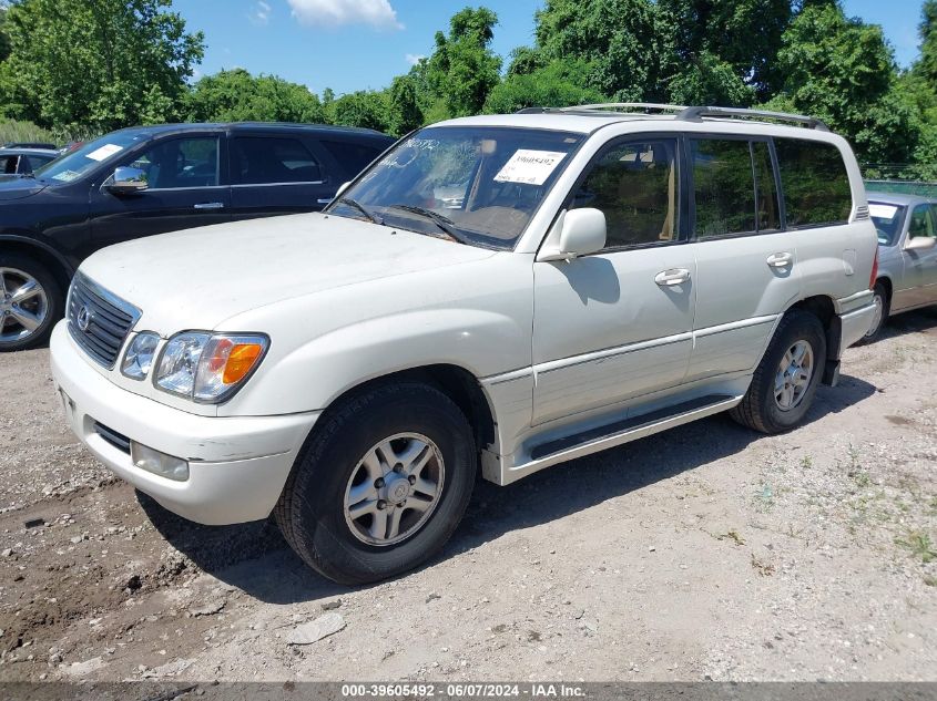 1999 Lexus Lx 470 VIN: JT6HT00W5X0028330 Lot: 39605492