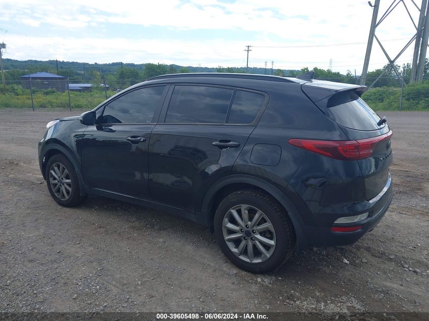 VIN KNDP6CAC8N7974346 2022 KIA SPORTAGE NIGHTFALL EDITION