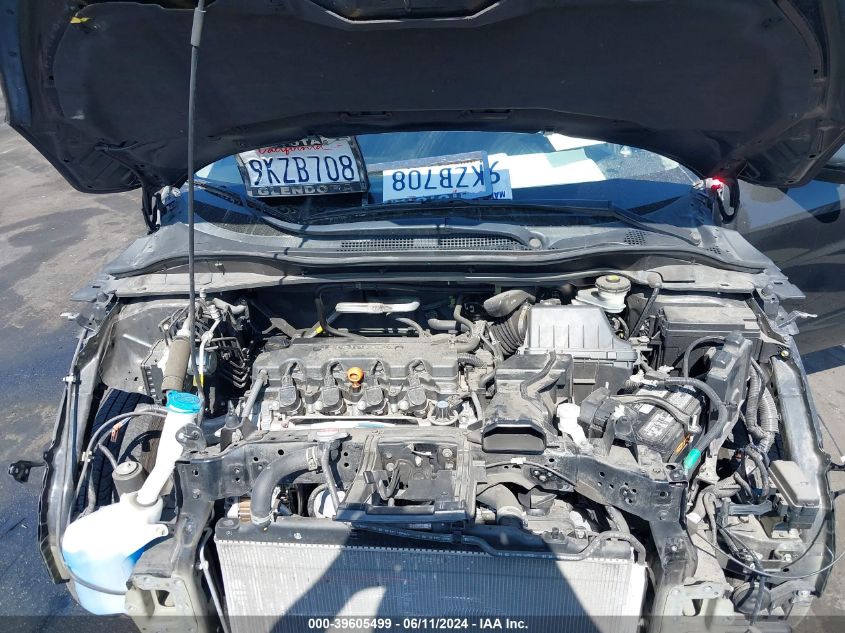 2020 Honda Hr-V 2Wd Lx VIN: 3CZRU5H3XLG700819 Lot: 39605499