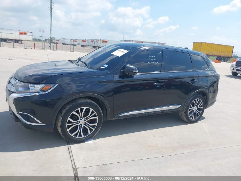 2018 Mitsubishi Outlander Se VIN: JA4AD3A36JJ001159 Lot: 39605508