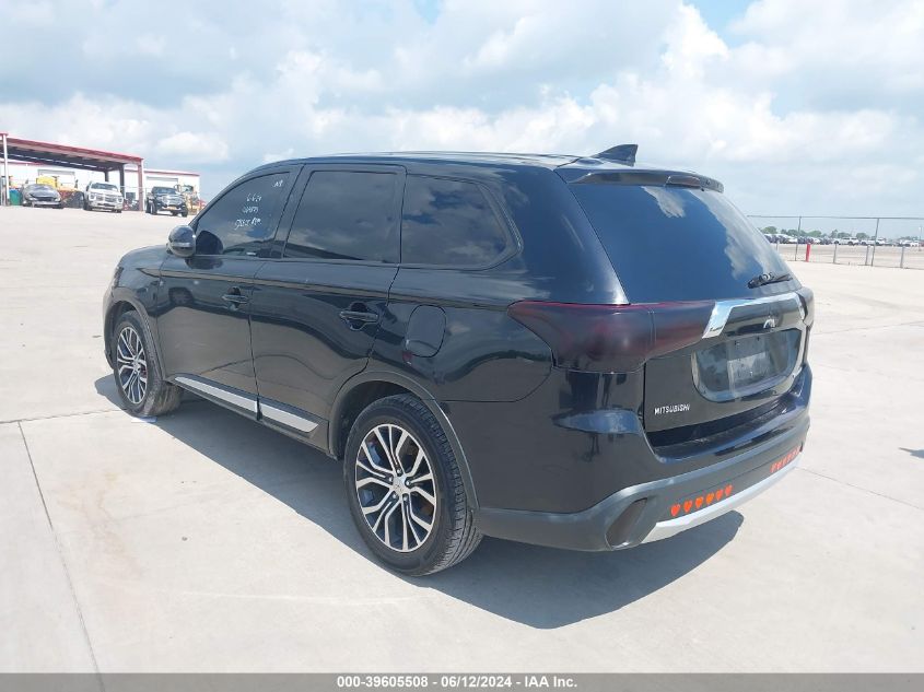 2018 Mitsubishi Outlander Se VIN: JA4AD3A36JJ001159 Lot: 39605508