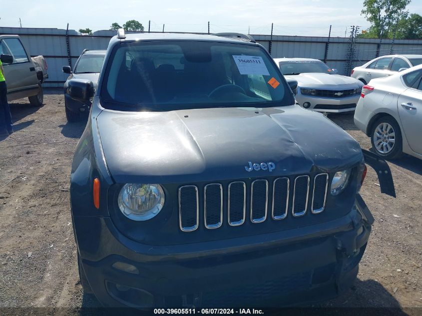 2017 Jeep Renegade Latitude VIN: ZACCJABB3HPF16096 Lot: 39605511