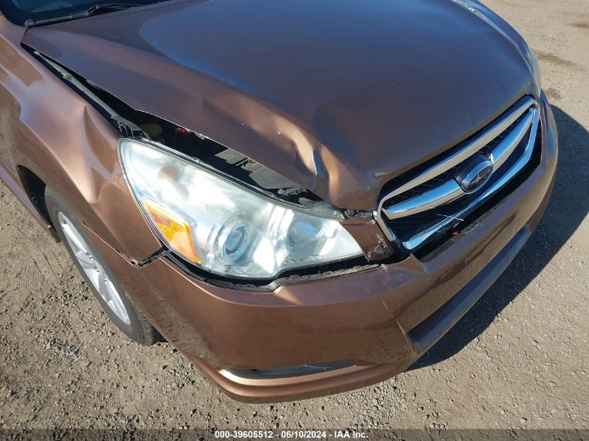 2011 Subaru Legacy 2.5I Premium VIN: 4S3BMBC68B3211778 Lot: 39605512