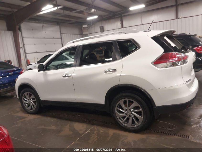 2014 Nissan Rogue Sl VIN: 5N1AT2MV0EC756412 Lot: 39605515