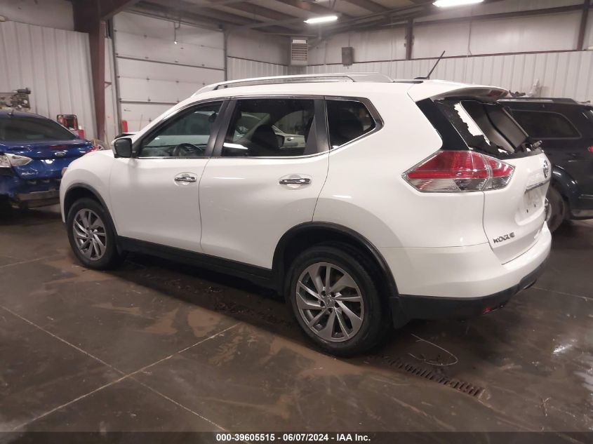 2014 Nissan Rogue Sl VIN: 5N1AT2MV0EC756412 Lot: 39605515