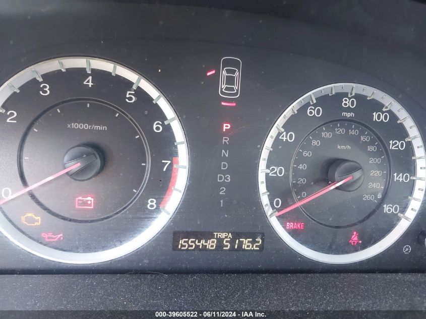 2011 Honda Accord 2.4 Se VIN: 1HGCP2F6XBA038933 Lot: 39605522