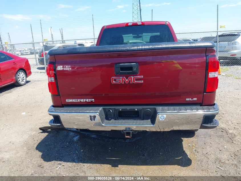 2015 GMC Sierra 1500 Sle VIN: 1GTV2UEC8FZ371129 Lot: 39605526
