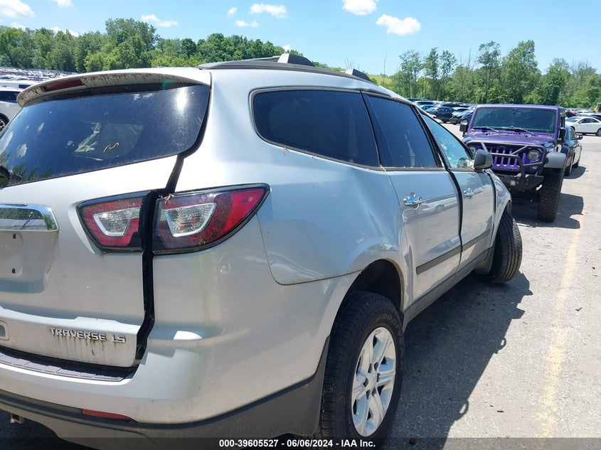 2014 CHEVROLET TRAVERSE LS - 1GNKRFKD5EJ140328