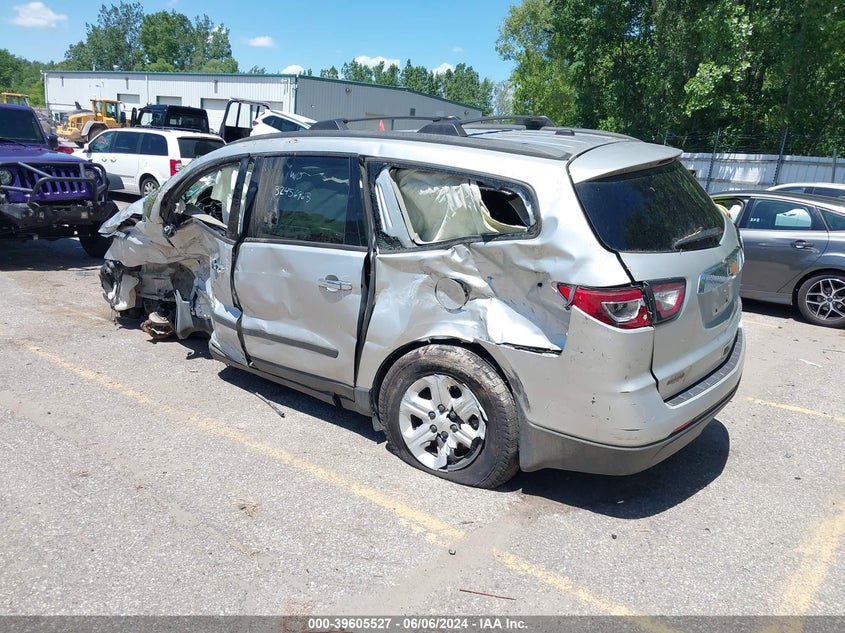 2014 CHEVROLET TRAVERSE LS - 1GNKRFKD5EJ140328