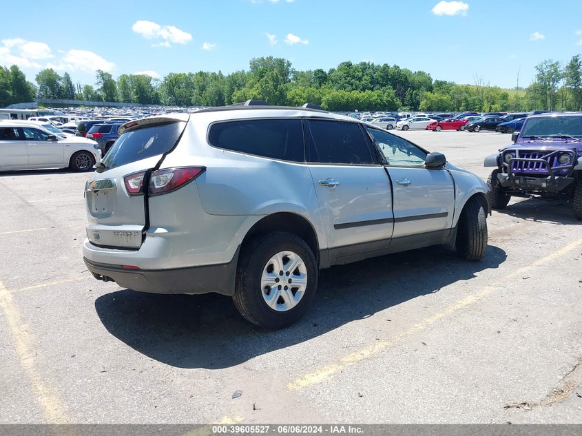 2014 CHEVROLET TRAVERSE LS - 1GNKRFKD5EJ140328