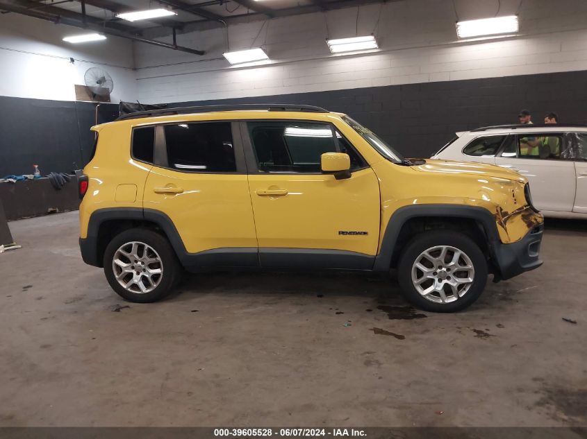 2015 Jeep Renegade Latitude VIN: ZACCJBBT6FPB37198 Lot: 39605528