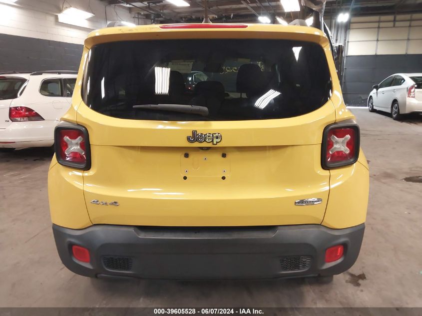 2015 Jeep Renegade Latitude VIN: ZACCJBBT6FPB37198 Lot: 39605528