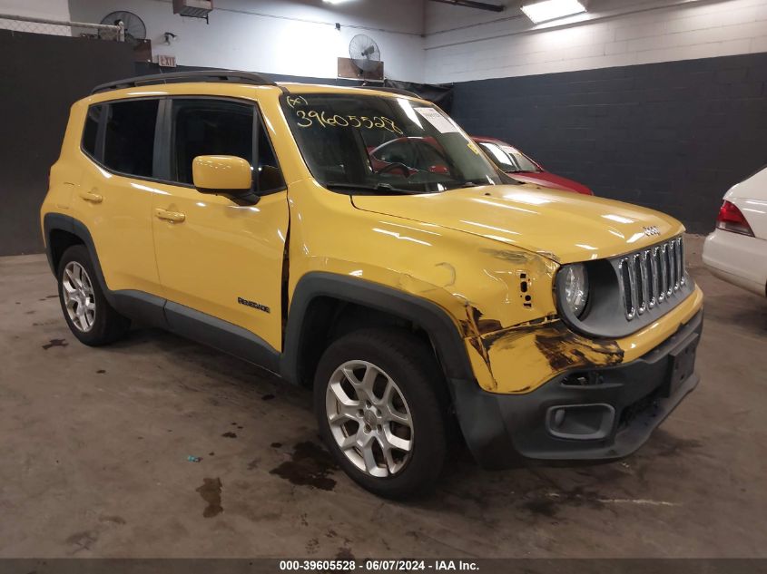 2015 Jeep Renegade Latitude VIN: ZACCJBBT6FPB37198 Lot: 39605528