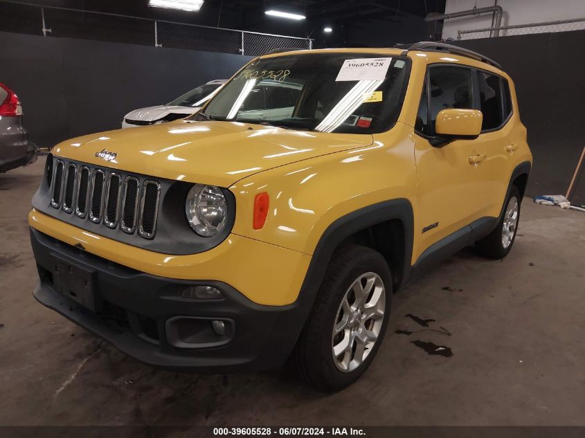 2015 Jeep Renegade Latitude VIN: ZACCJBBT6FPB37198 Lot: 39605528