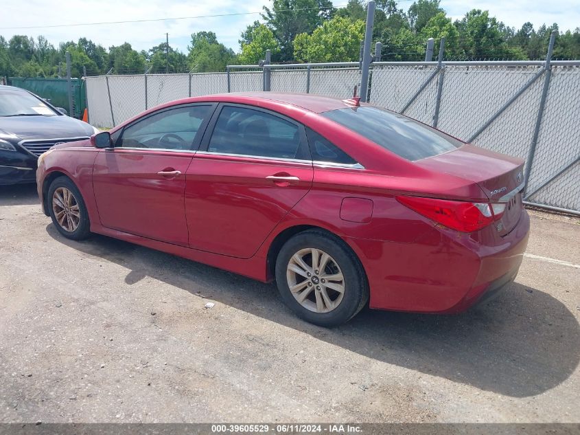 2014 Hyundai Sonata Gls VIN: 5NPEB4AC0EH838023 Lot: 39605529