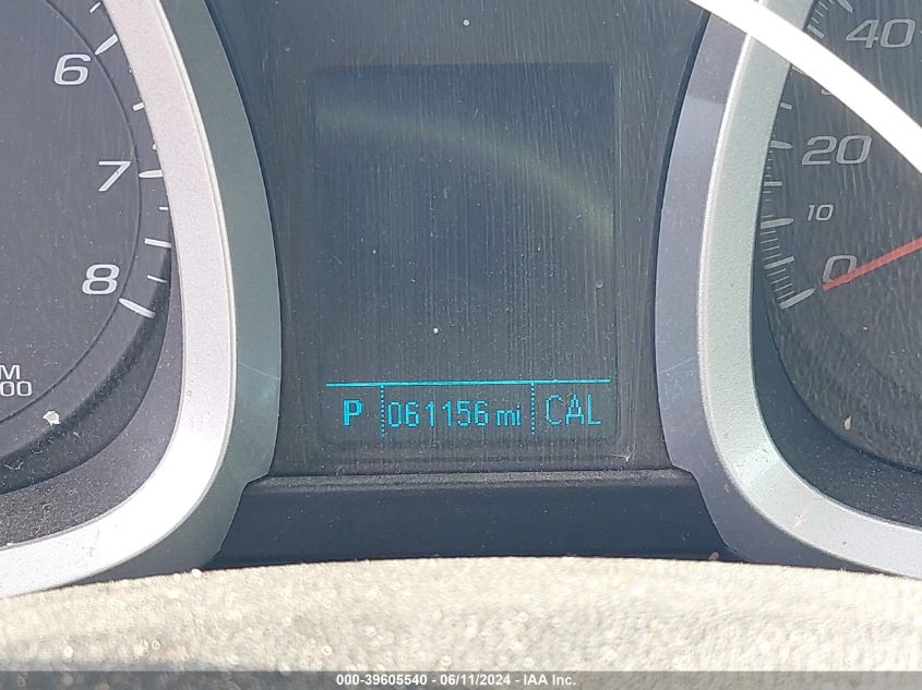 2013 Chevrolet Equinox 1Lt VIN: 2GNALDEK5D6129062 Lot: 39605540