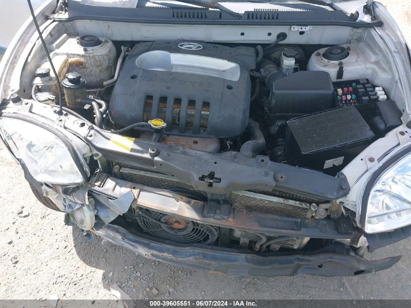 2002 Hyundai Santa Fe Gl VIN: KM8SB12B72U168575 Lot: 39605551