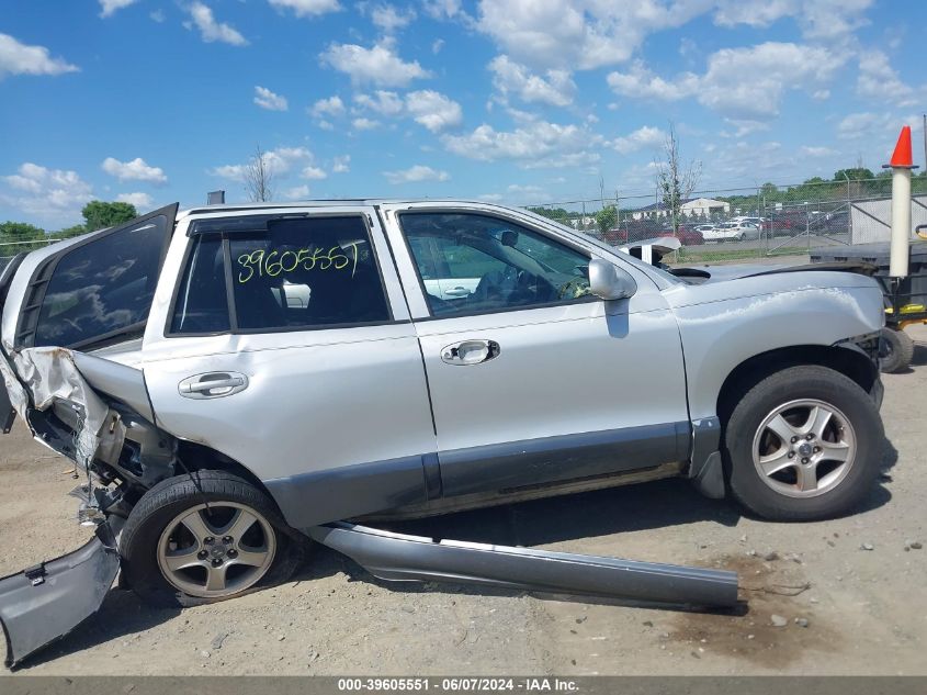 2002 Hyundai Santa Fe Gl VIN: KM8SB12B72U168575 Lot: 39605551