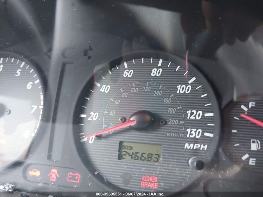 2002 Hyundai Santa Fe Gl VIN: KM8SB12B72U168575 Lot: 39605551