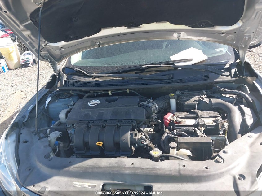 2013 Nissan Sentra Sv VIN: 3N1AB7AP8DL657031 Lot: 39605583