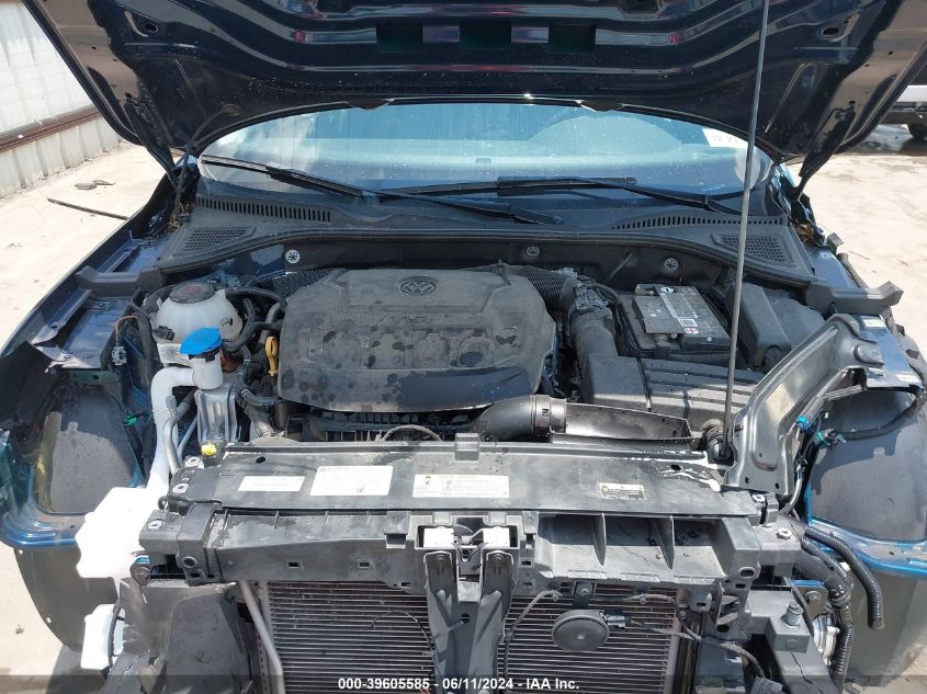 2022 Volkswagen Passat 2.0T Se VIN: 1VWSA7A31NC007808 Lot: 39605585