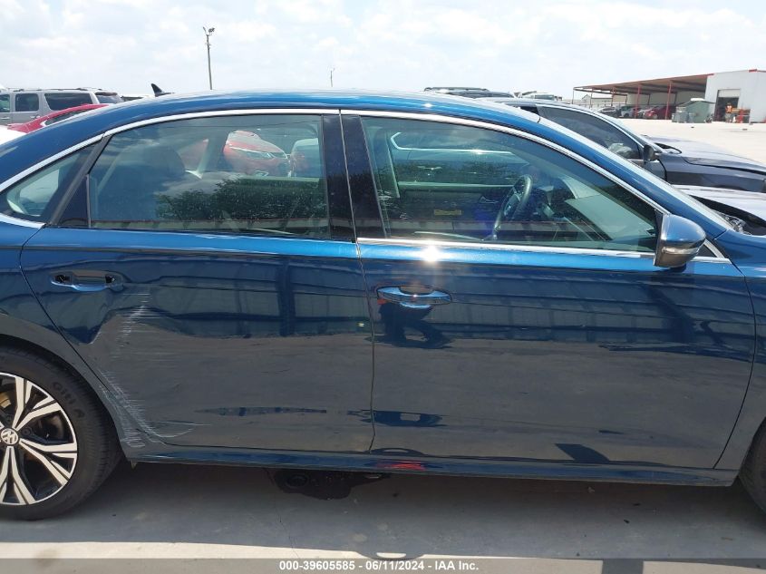 2022 Volkswagen Passat 2.0T Se VIN: 1VWSA7A31NC007808 Lot: 39605585